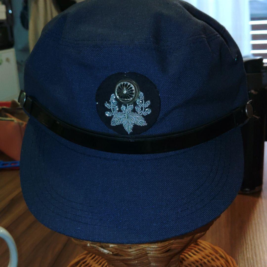 国鉄　帽子　戦闘帽　機関士　2号