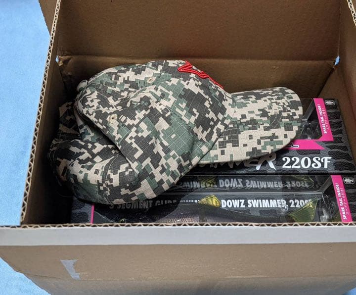 ダウズスイマー 220sf ナチュラルカラー 4個セット+レア キャップ新品❣️