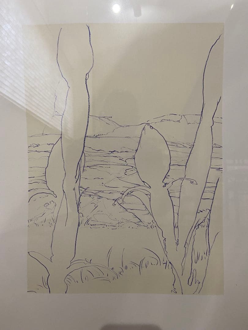 現代アート　リトグラフ　法貴信也　Unttitled2003年作