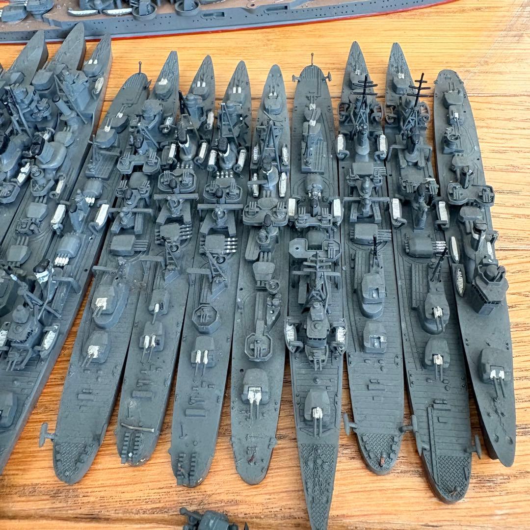 プラモデル 軍艦　ウォーターラインシリーズ ジャンク