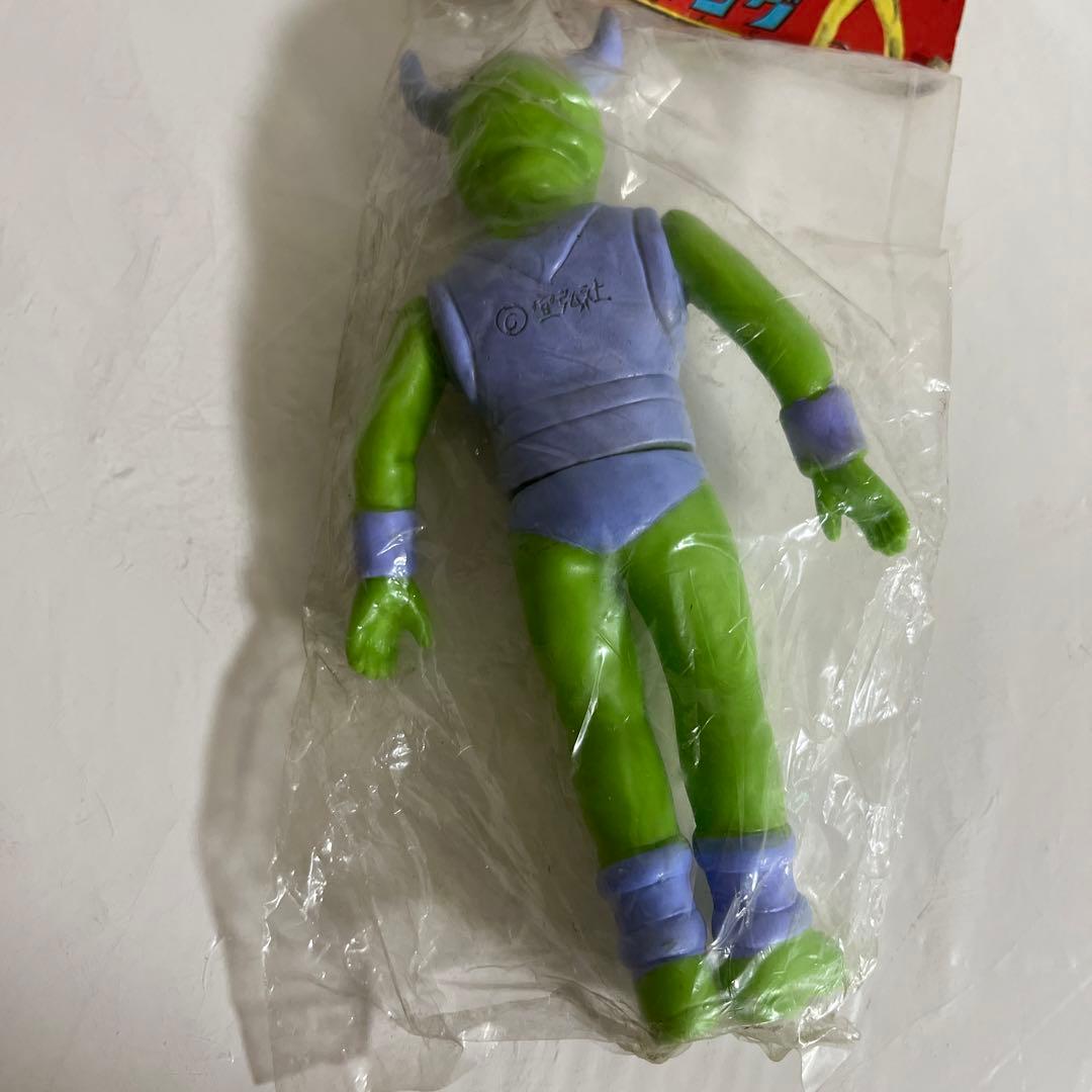 ⚠️デッドストック　当時物　アイアンキング　ダブルサタン　ミドルソフビ　タカトク