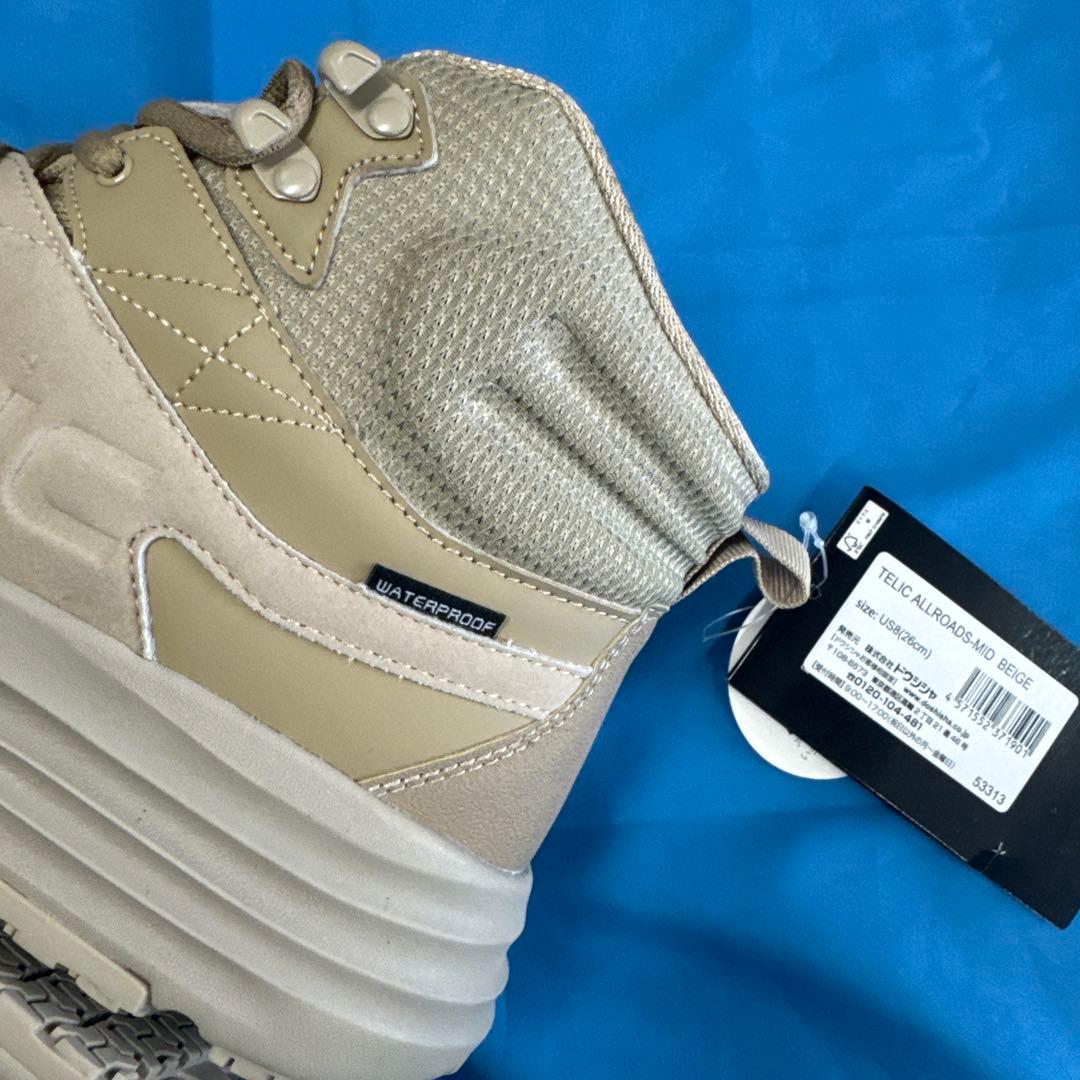 [TELIC]【正規品】 ブーツ ALLROADS-MID BeigeALLRO