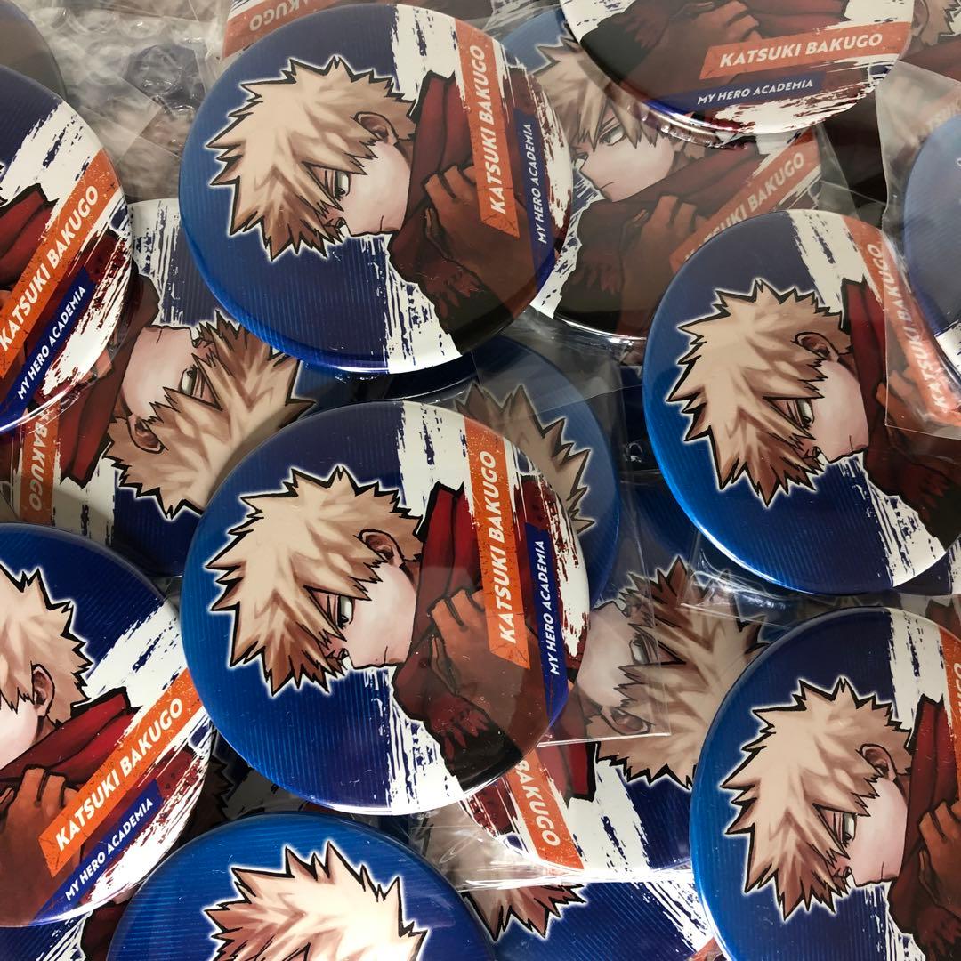 合計50点 僕のヒーローアカデミア ヒロアカ 爆豪勝己 缶バッジ おまとめ