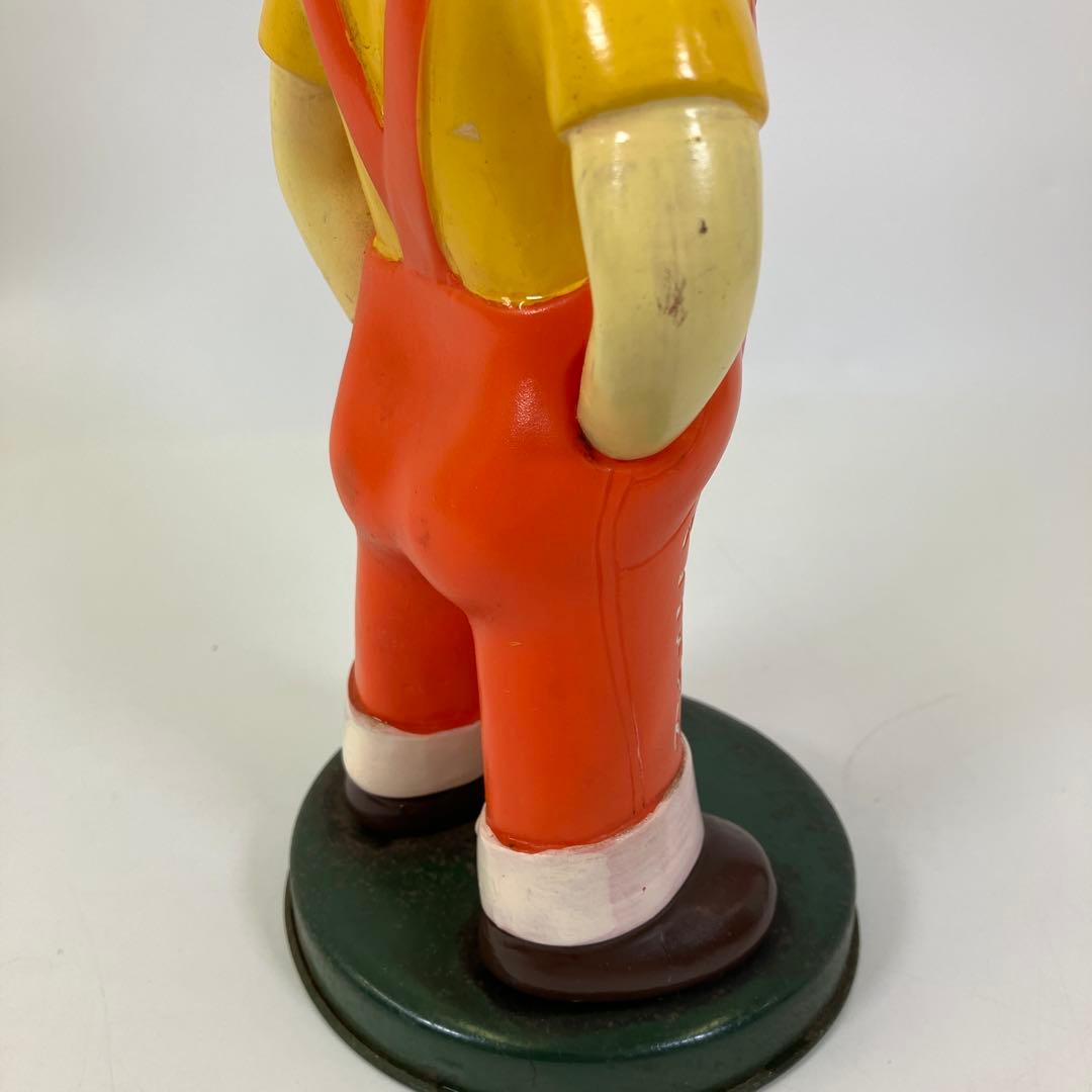 【昭和レトロ・希少レア】 ペコちゃん 当時物 ソフビ フィギュア