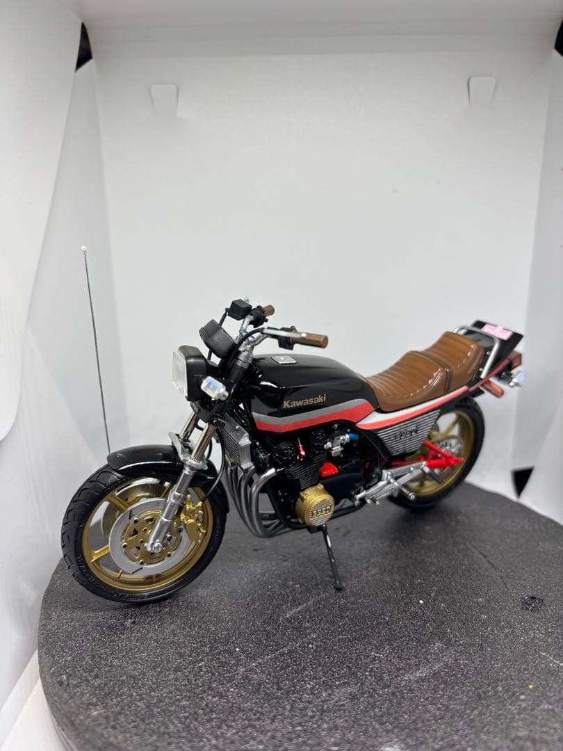 プラモデル完成品　アオシマ　カワサキ　Z400GP 1/12 旧車會　族車