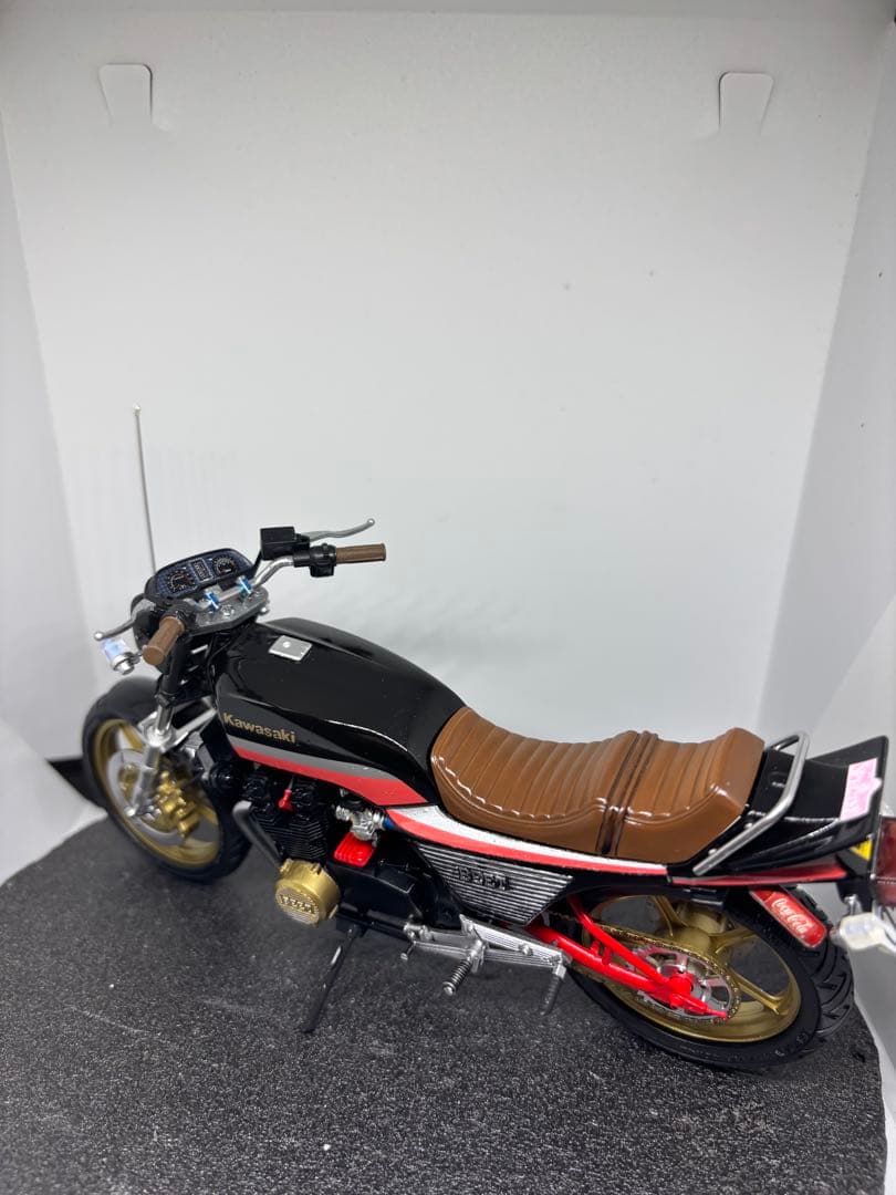 プラモデル完成品　アオシマ　カワサキ　Z400GP 1/12 旧車會　族車