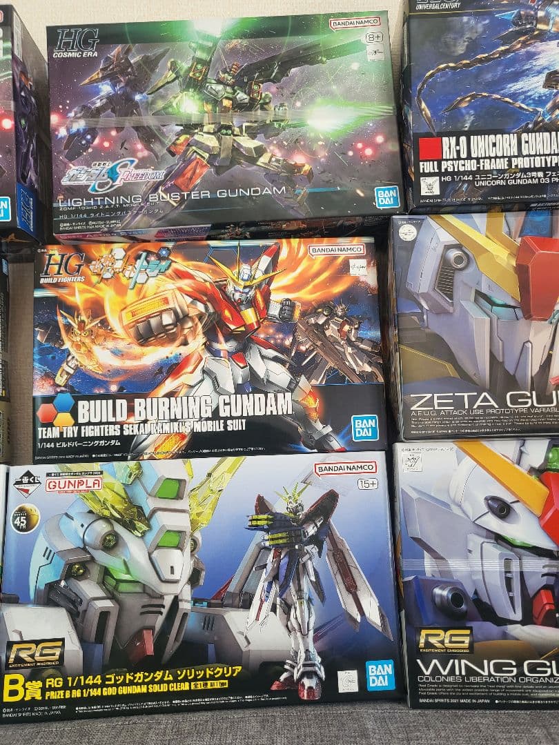 ガンプラ HG RG まとめ売り