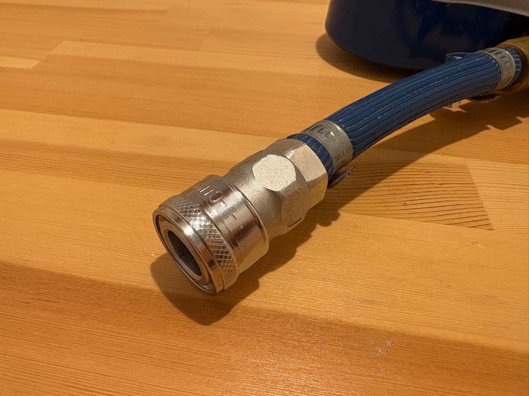 千代田精機製 酸素調整器 関東式 送料無料！ホース&ガン付き三点セット