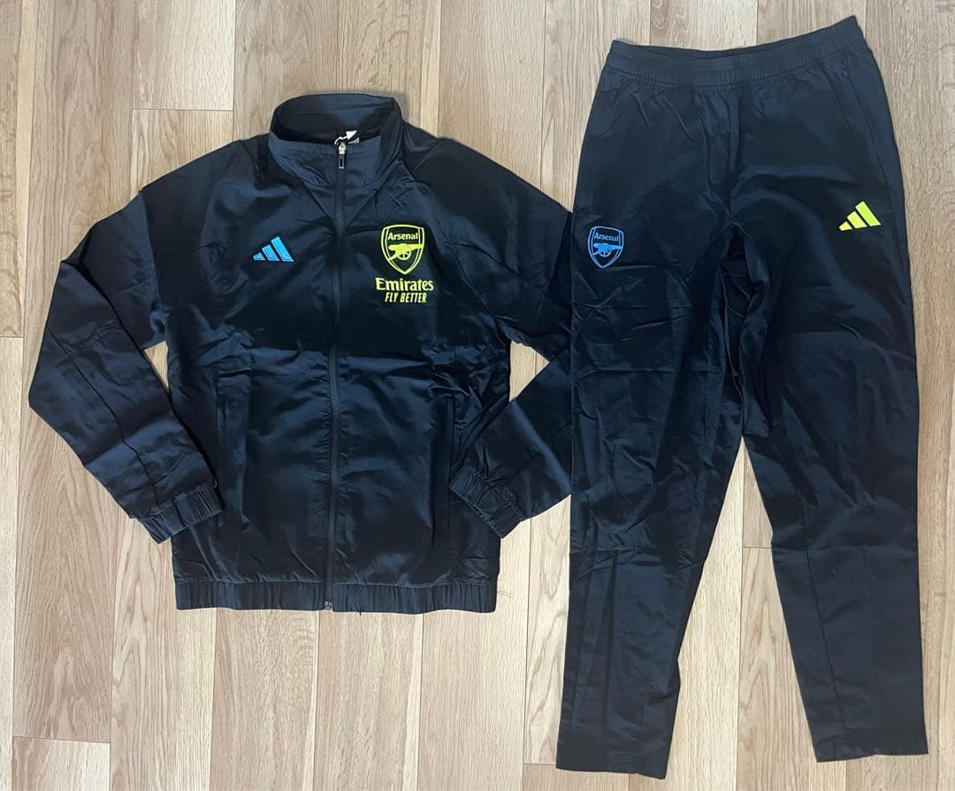 adidas アーセナル　トラックスーツ、プレゼンテーションジャケット、パンツ