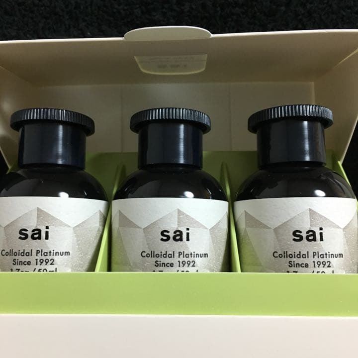 プラチナ飲料　飲む音楽「sai 」×4箱