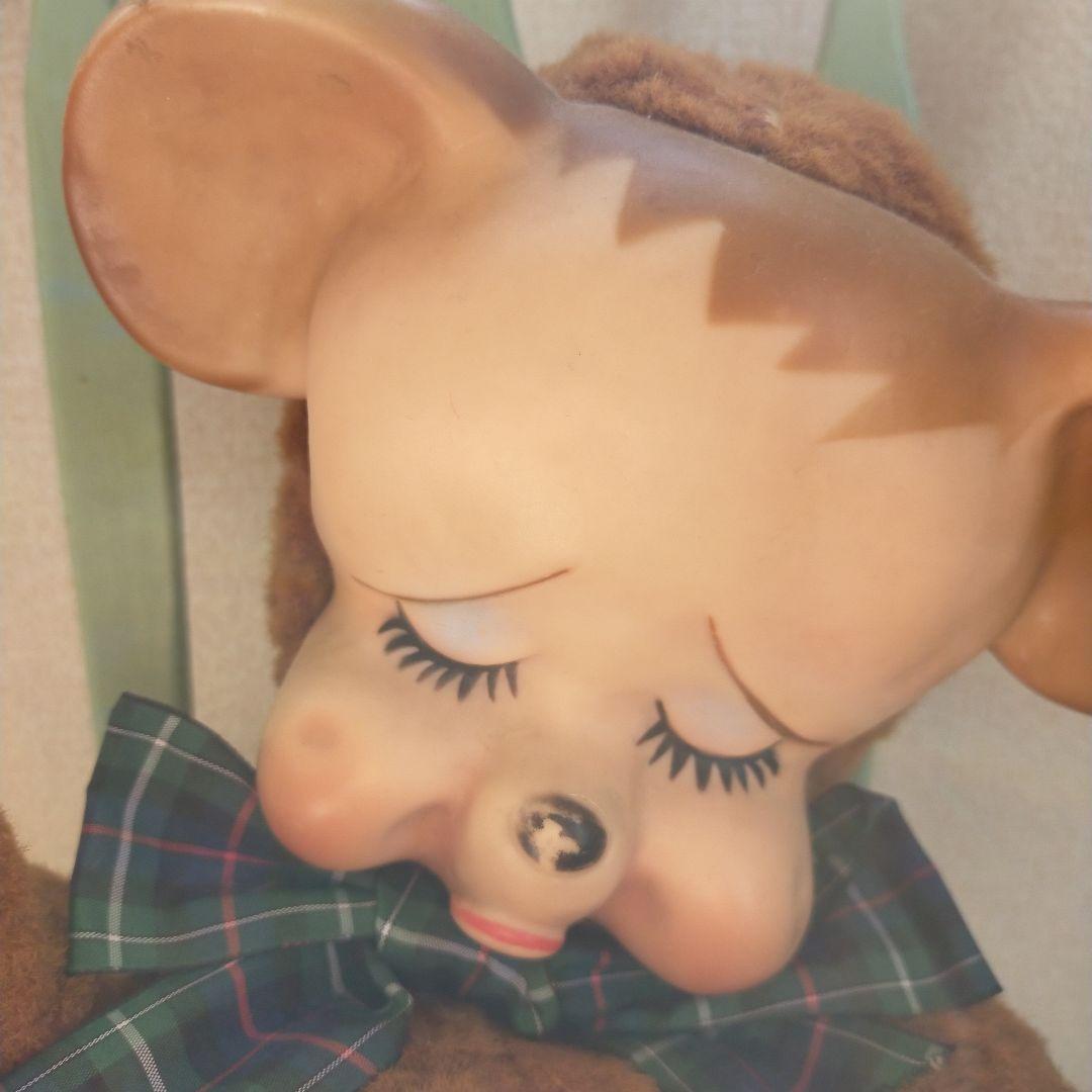 ニッカボッカー/ポウティングベア/泣き顔くまさん/vintage/ぬいぐるみ