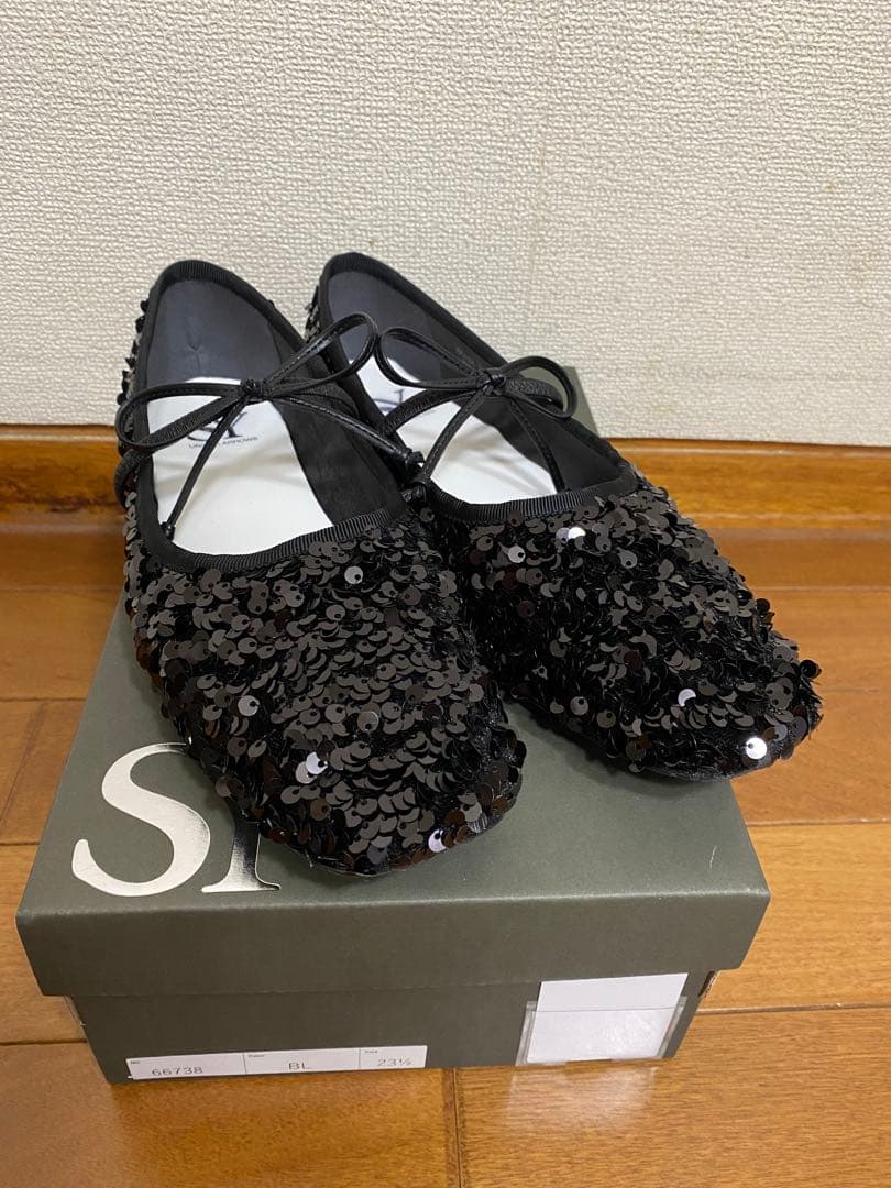 期間限定お値下げ☆SY UNITED ARROWS スパンコール バレエシューズ