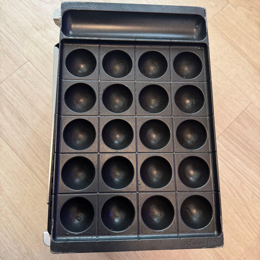 スノーピーク グリルバーナー雪峰苑 たこ焼きプレート  Peak