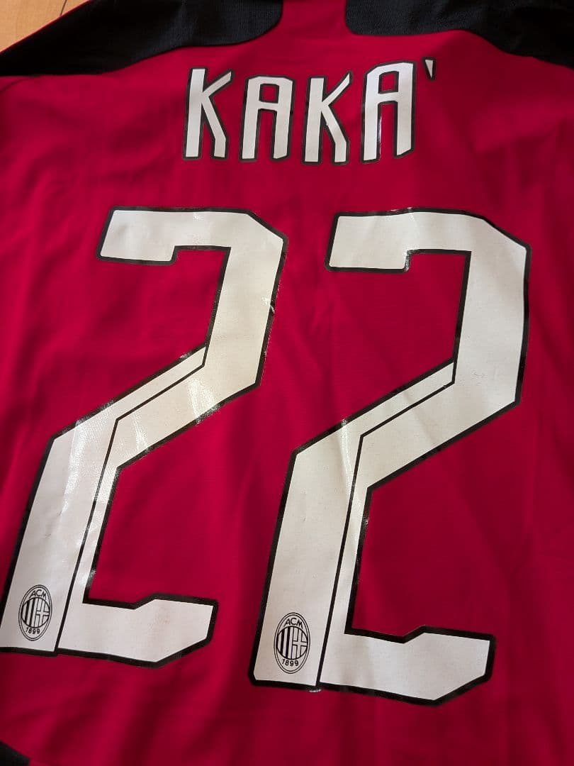 adidas07/08ミランCLモデル長袖ユニフォームNo.22カカー新品