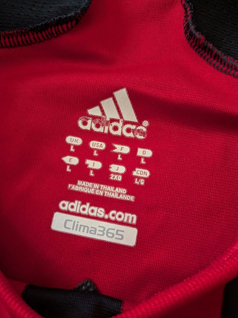 adidas07/08ミランCLモデル長袖ユニフォームNo.22カカー新品