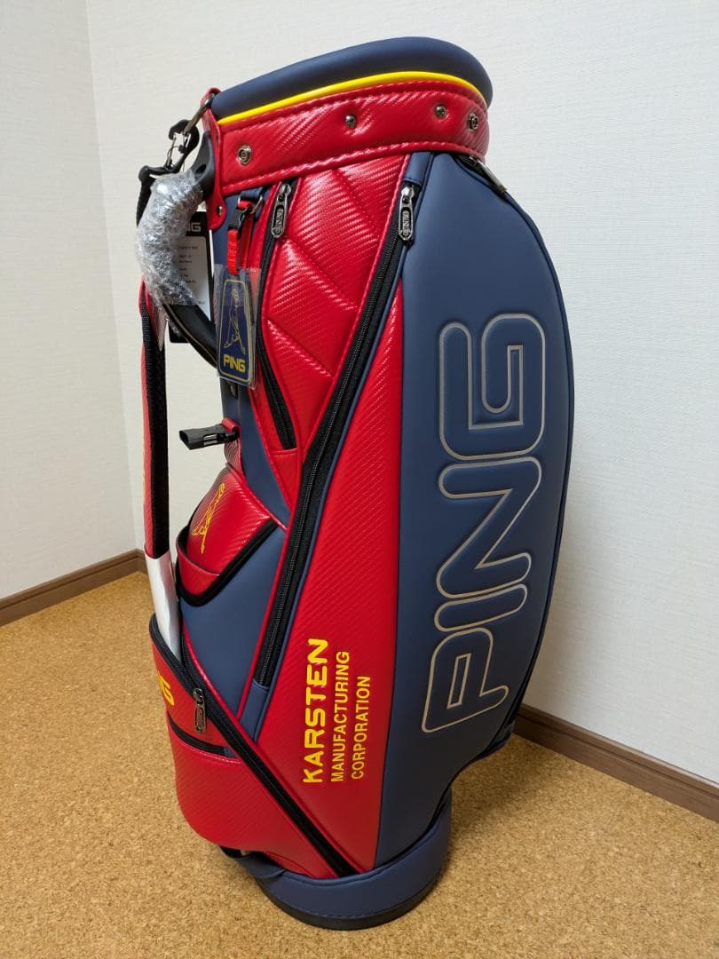 新品 PING キャディバッグ CB-U2303 ピン　PU-SPORT