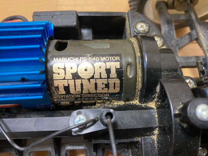 【値下げ】タミヤ グラベルハウンドDF-02 シャーシ プロポ　バッテリーセット