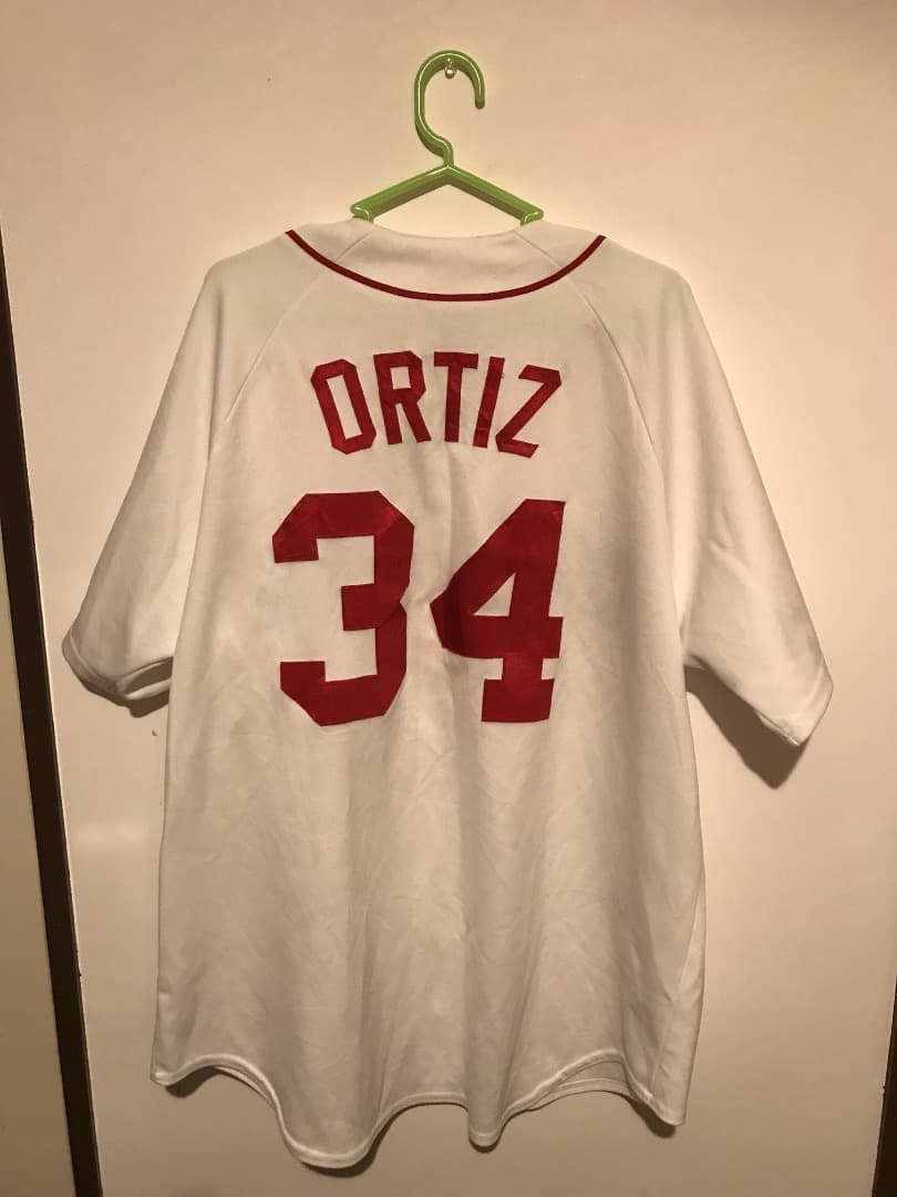 Red Sox レッドソックス Ortiz 2004 Majestic USA製