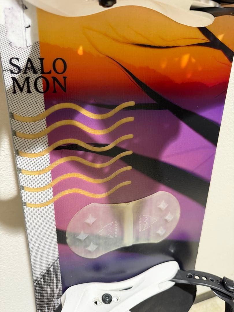 【美品】SALOMONサロモンスノーボード LOTUS　LTD　135セット