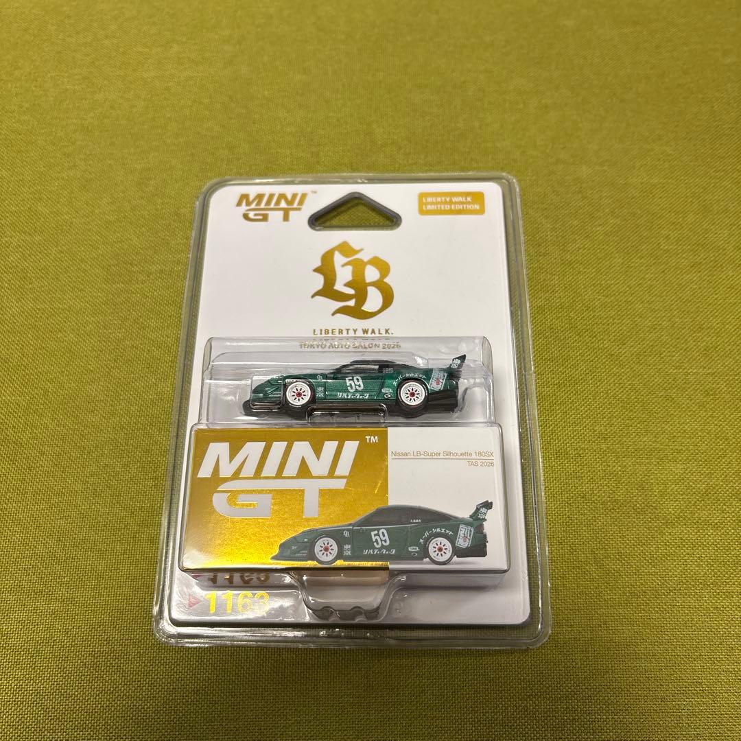 10台 MINI GT 日産 180sx LBWK 東京オートサロン 限定