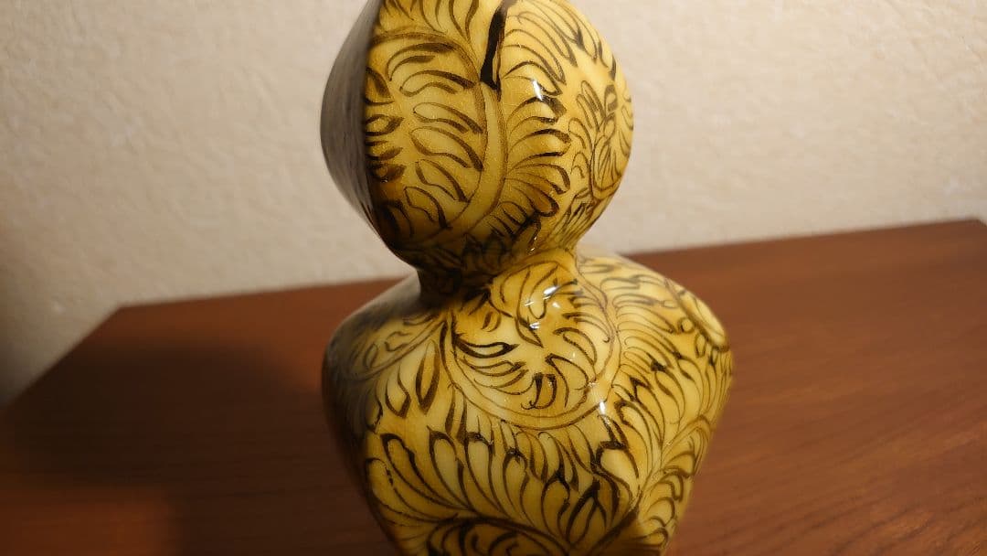 古九谷　九谷焼　花入　徳利　１客