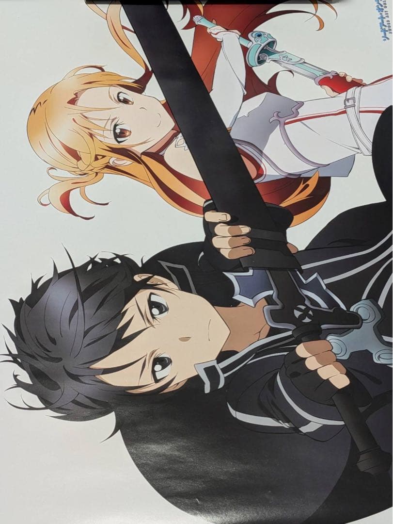 Lisa 直筆サイン入りポスター　SAO ソードアート・オンライン