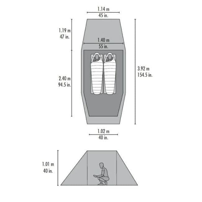 新品 MSR Tindheim 2 テント