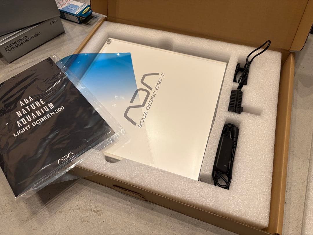 m*o様 ADA CO2システム、30cmLEDライトなど6点【引退セット】