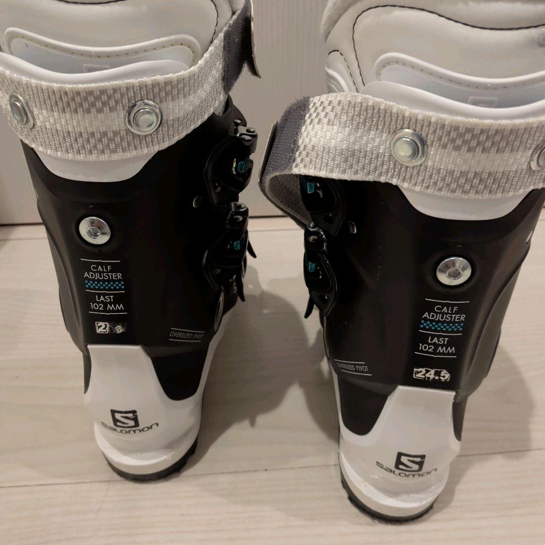 【美品】Salomon 女性用スキーブーツ 24.5