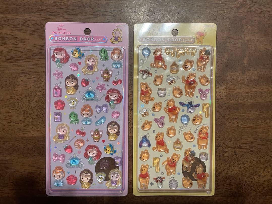 ボンボンドロップシール　ディズニー　10枚セット