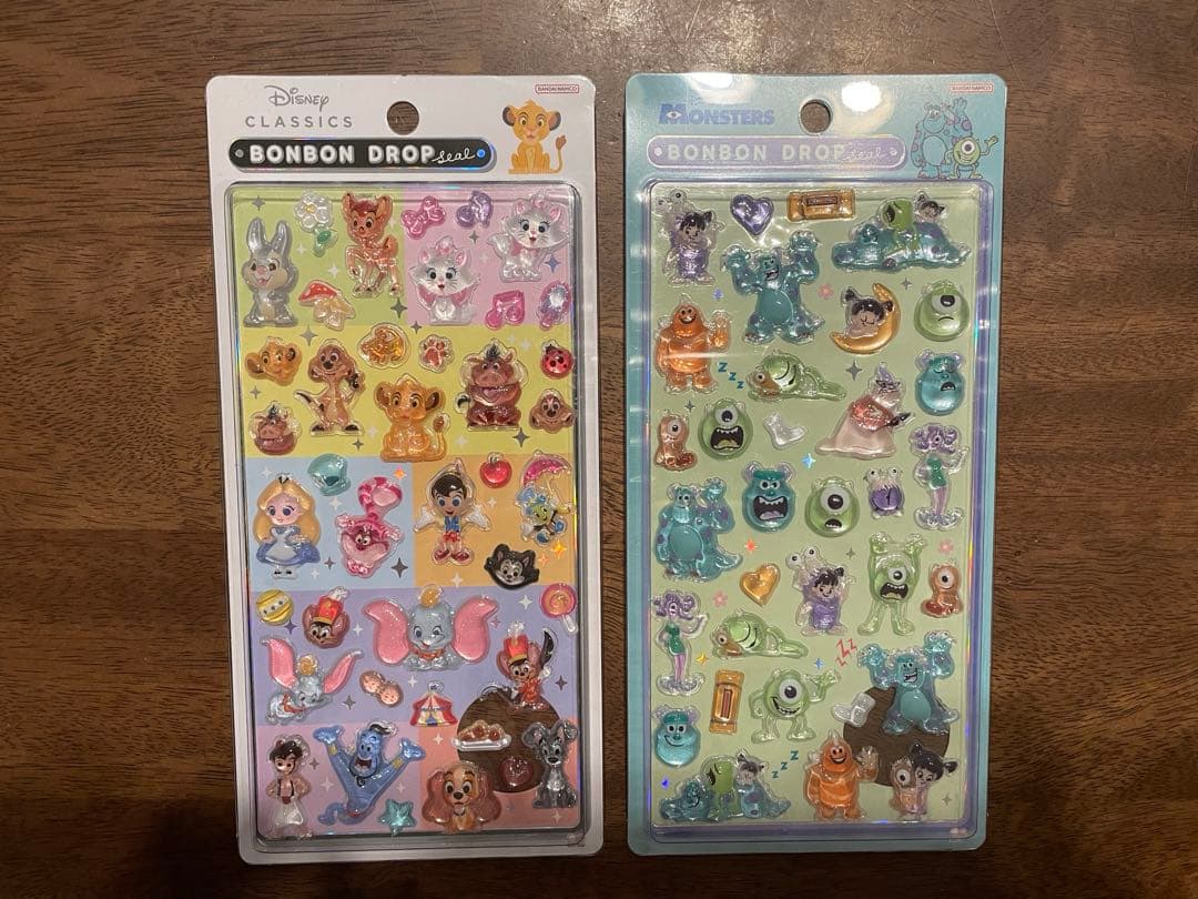 ボンボンドロップシール　ディズニー　10枚セット