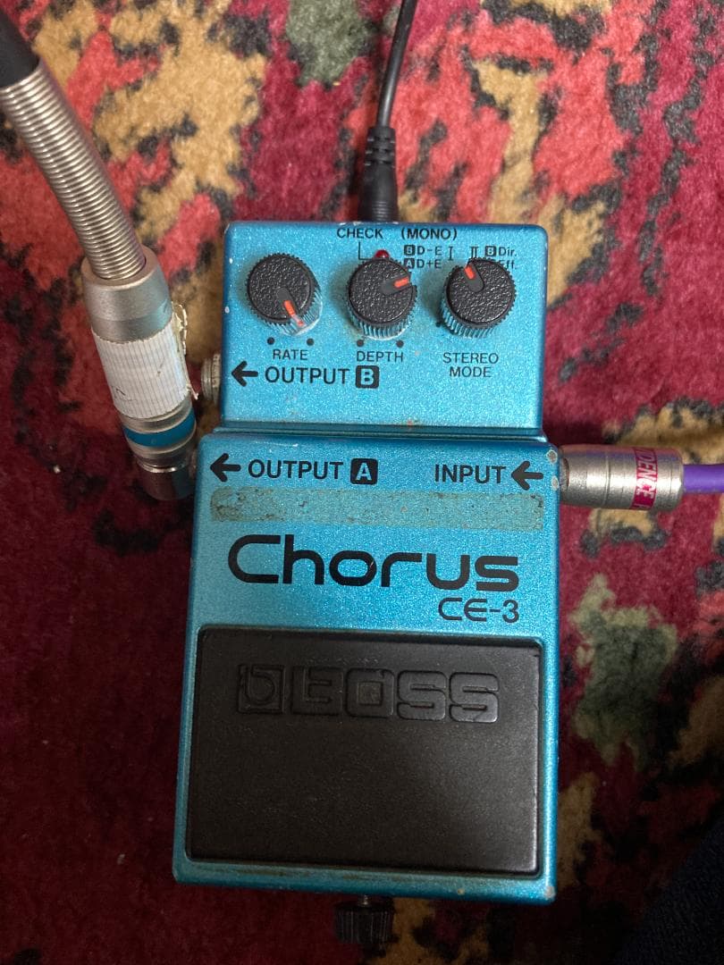 【希少黒ラベル】BOSS DS-1 銀ネジ TA7136P搭載 4点まとめセット