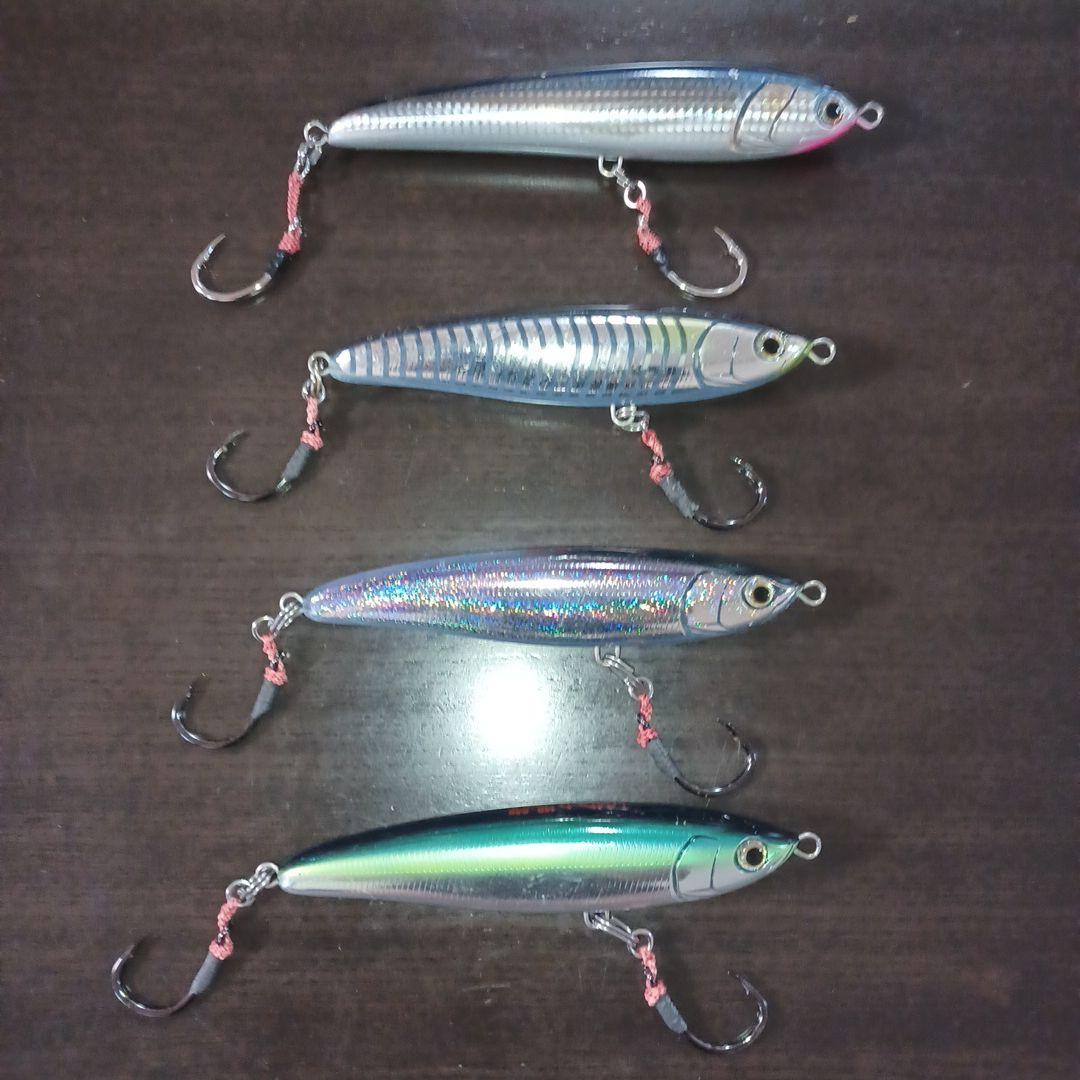 キハダ　ヒラマサ　ブリ青物用オフショアルアーまとめて19本！ケース付き