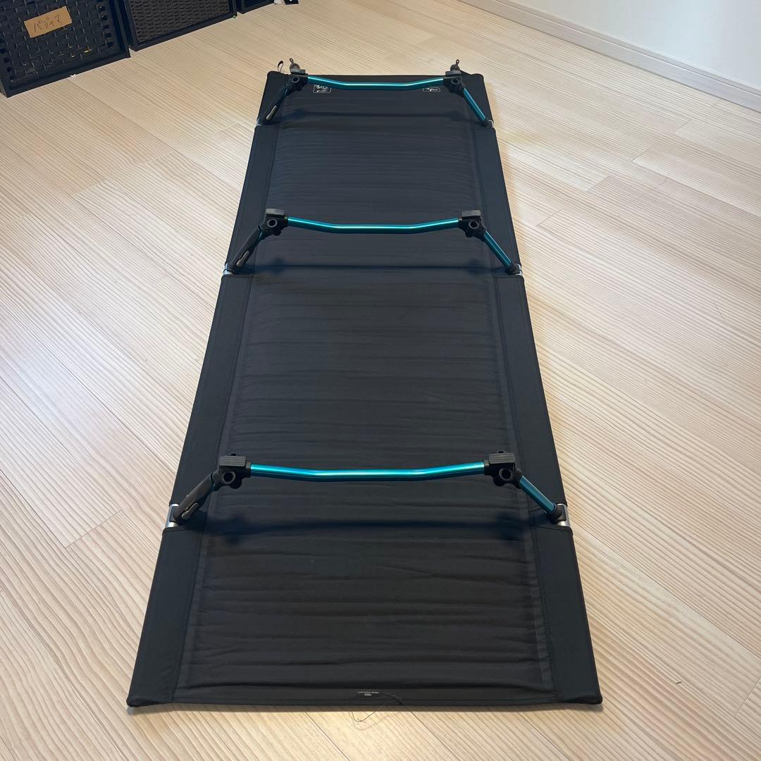 Helinox 軽量 コット ブラック