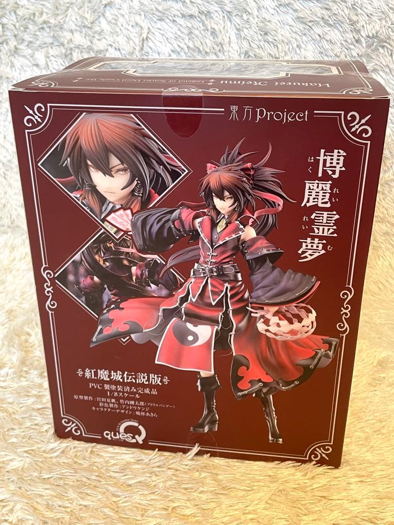 新品未開封　東方project 博麗霊夢　フィギュア　紅魔城伝説版　1/8