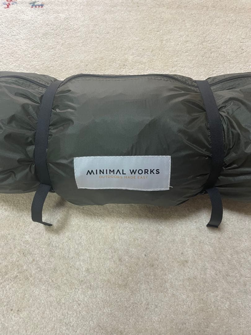 【ほぼ新品】ミニマルワークス ジャックシェルターミニ ポール付き オリーブ