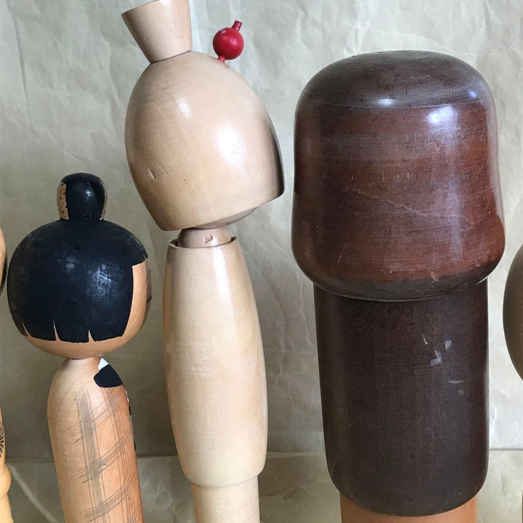 こけしセット民芸品　置物　日本　人形伝統工芸品インテリア こけし