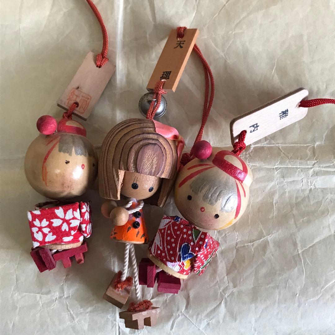 こけしセット民芸品　置物　日本　人形伝統工芸品インテリア こけし