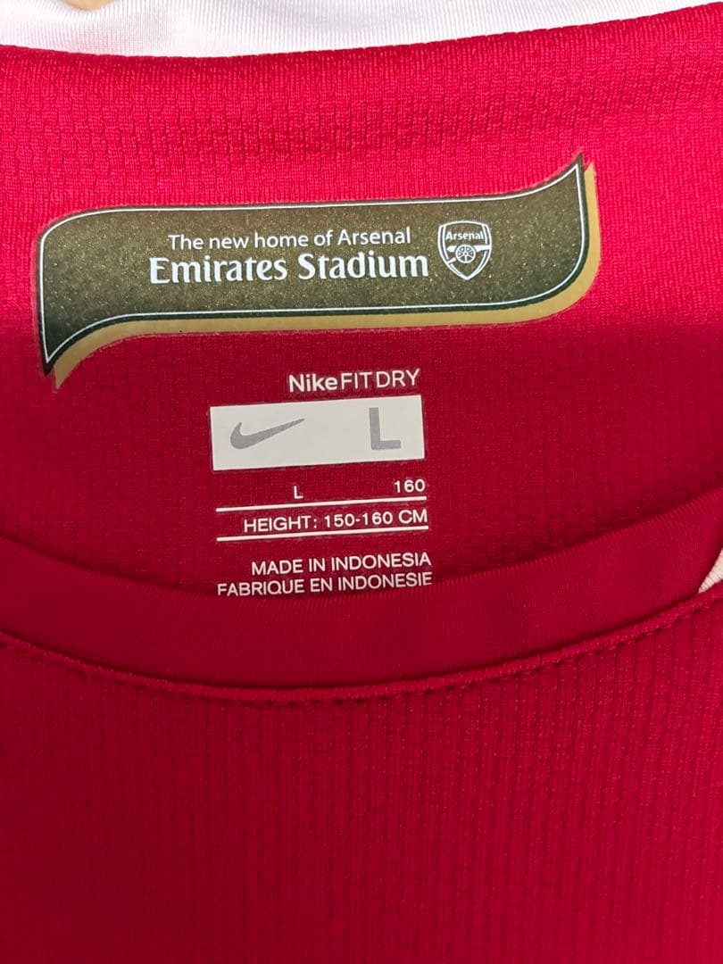 アーセナル 06/07 半袖ユニフォーム（KIDS 150-160）