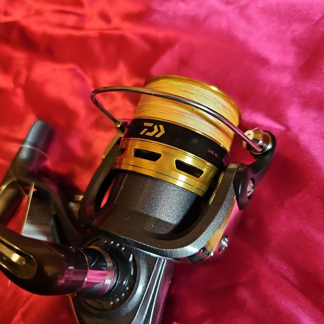 エギングロッド　新品リール　エギ豪華セット　新品peライン0.6号着用