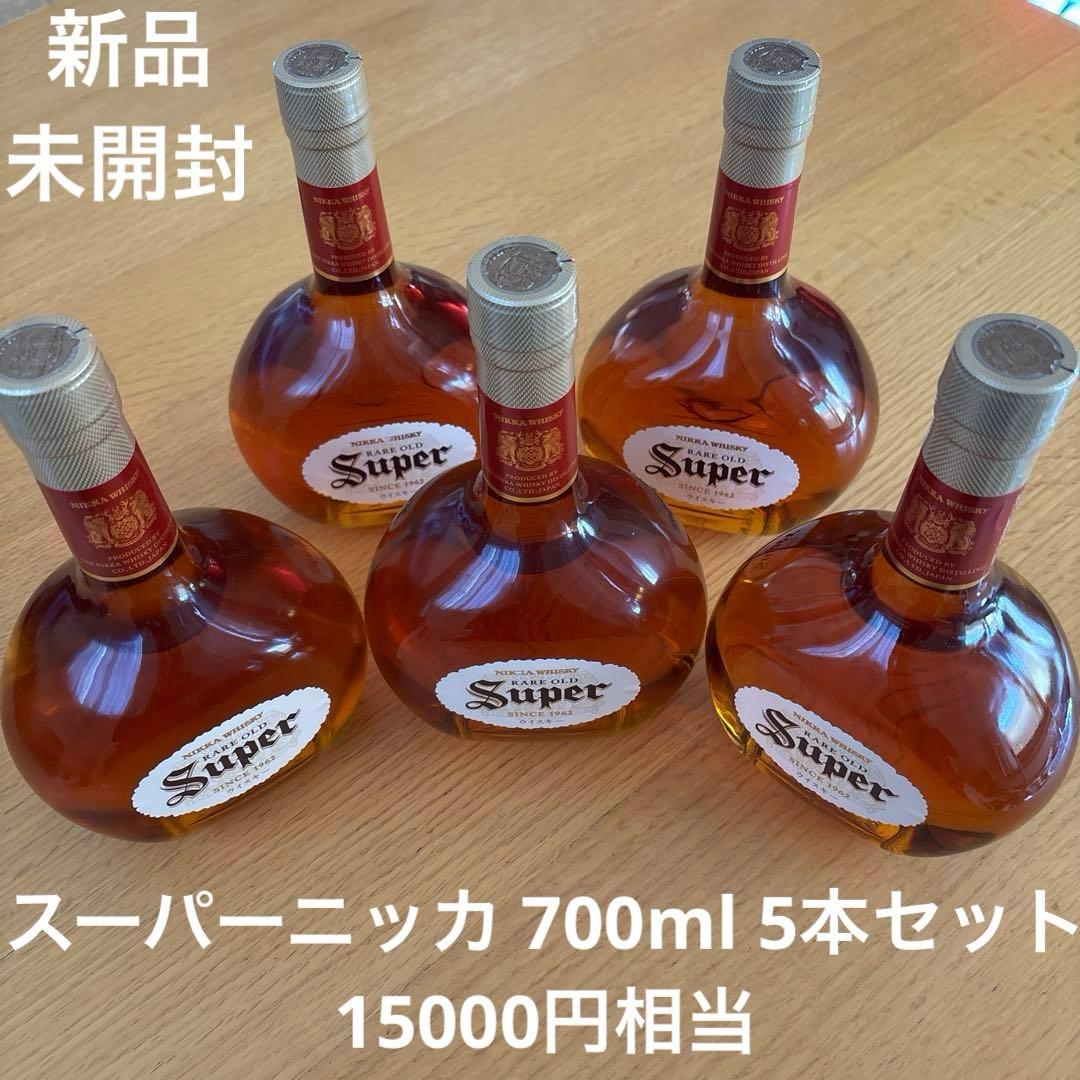 【新品】スーパーニッカ Rare Old ウイスキー 700ml 5本セット