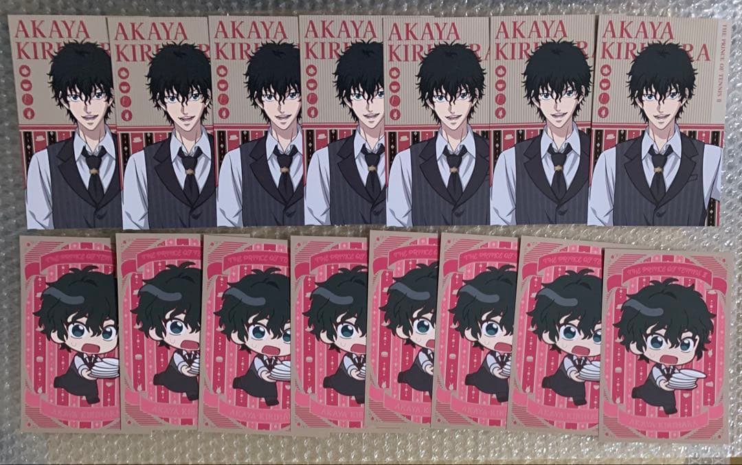 新テニスの王子様　切原赤也　缶バッジ　36点　特典　15枚