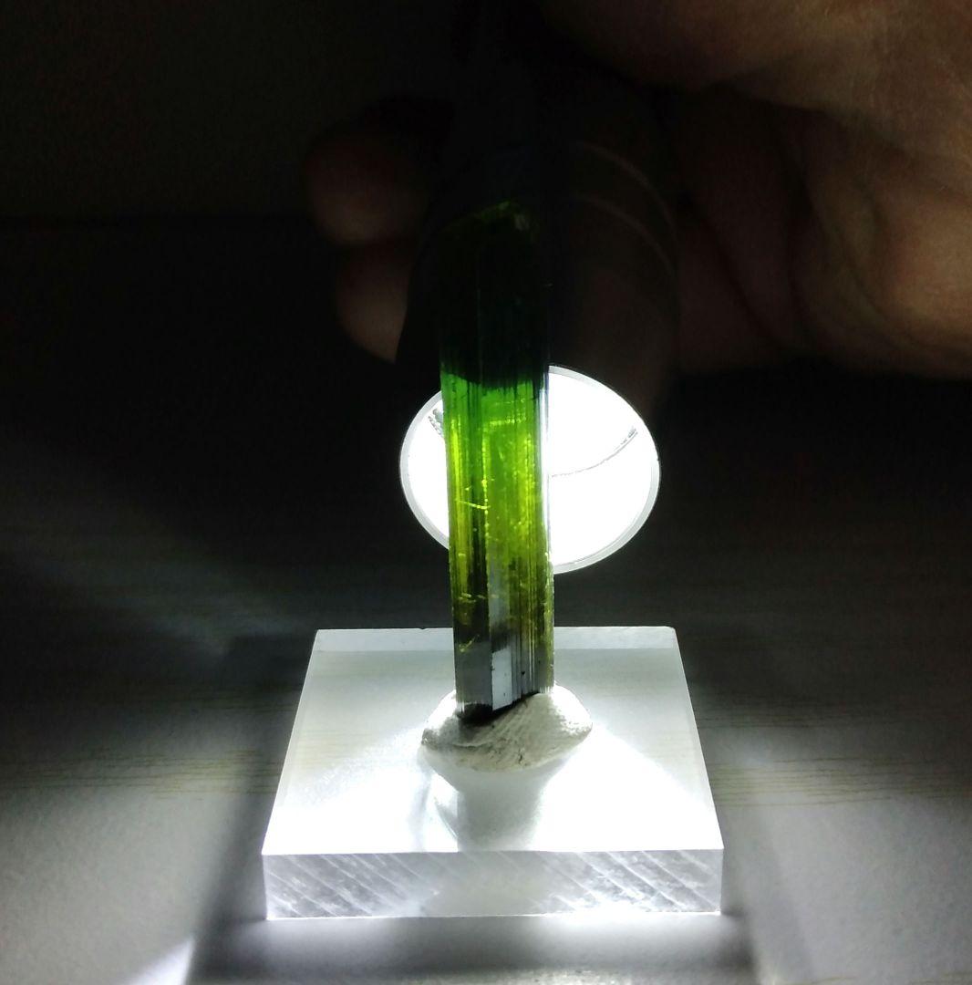 グリーン トルマリン　宝石質鉱物標本
