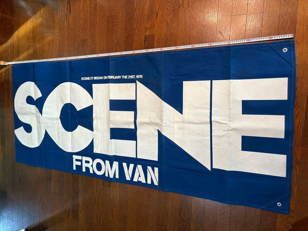 SCENE FROM VAN バナー VAN JACKET ヴァンヂャケット