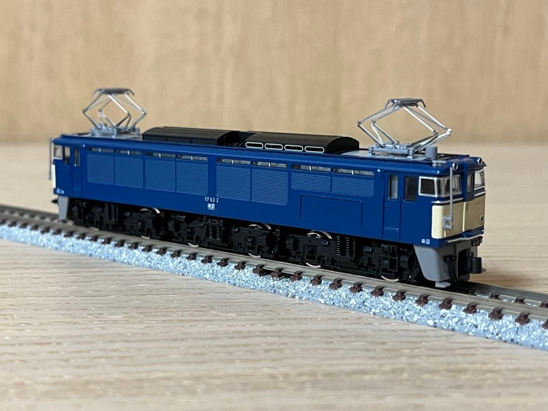 TOMIX JR EF63形電気機関車（青色）2両セット