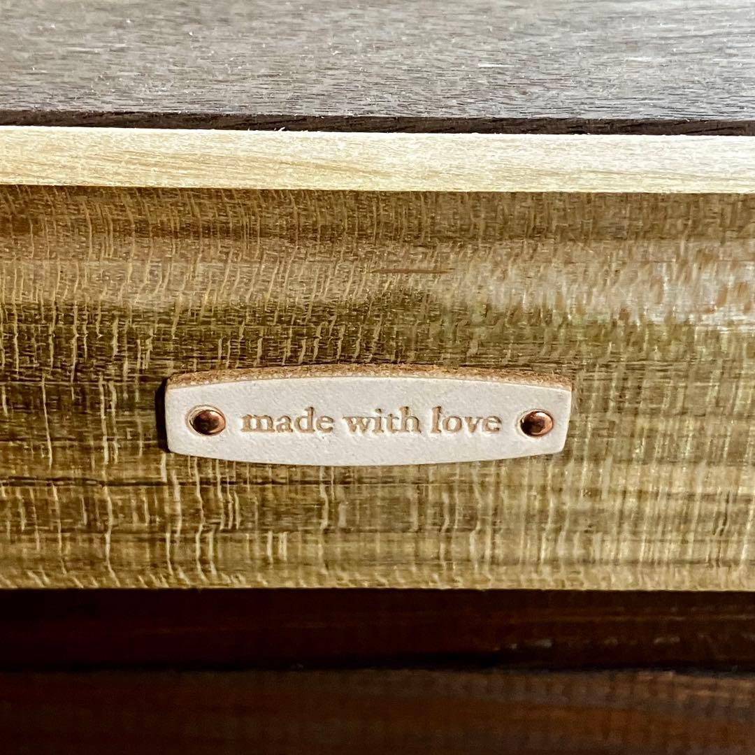 THEBOX 基本サイズ　天板天然ウォルナット×山桜　ボンベ引掛け　デニムバック