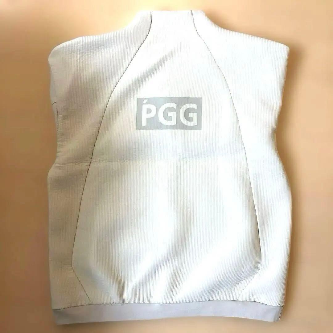 PGG ベージュ セットアップ　パーリーゲイツ　ゴルフウェア　メンズ　2025