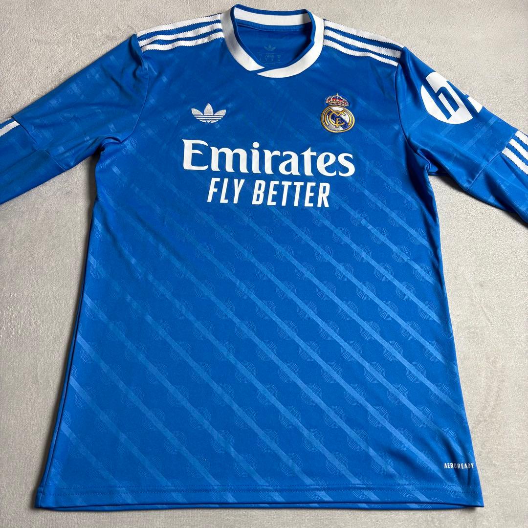アディダス　レアルマドリード 25/26 長袖 サード レプリカ ユニフォーム
