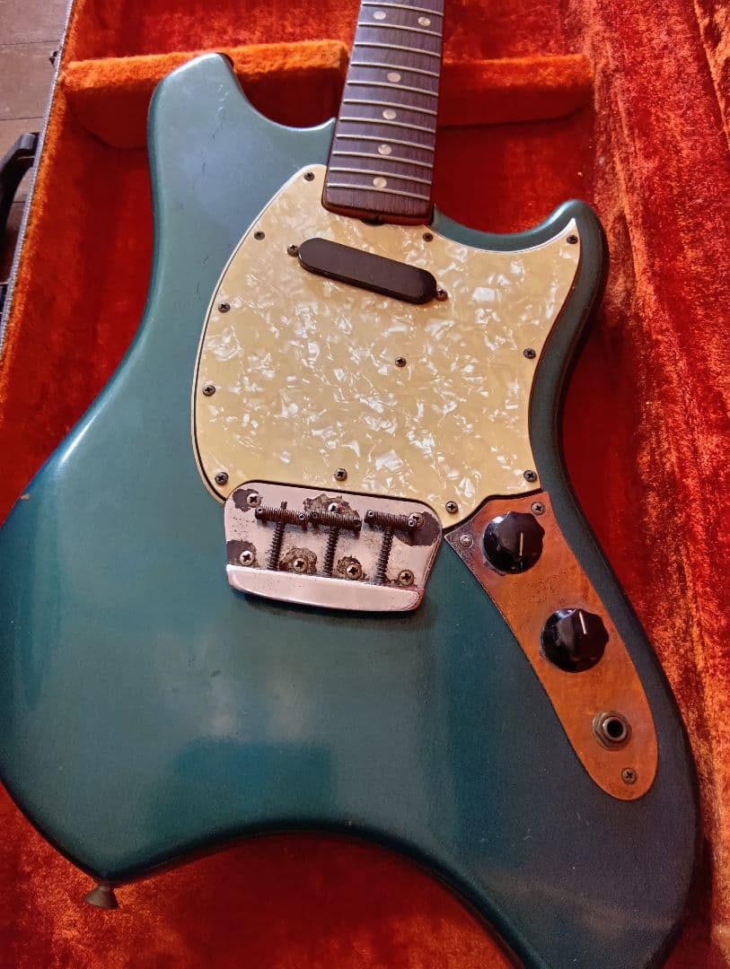 Fender MUSICLANDER エレキギター ブルーグリーン ビンテージ