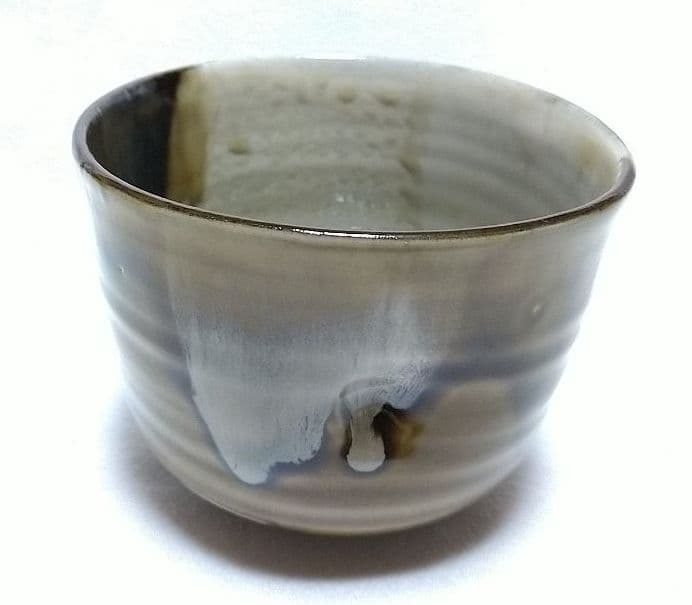 茶道具 高取焼茶碗 2代鬼丸碧山
